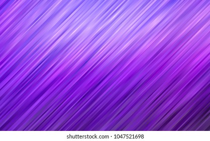 Light Purple vector background with bent lines. A completely new color illustration in marble style. New composition for your brand book.