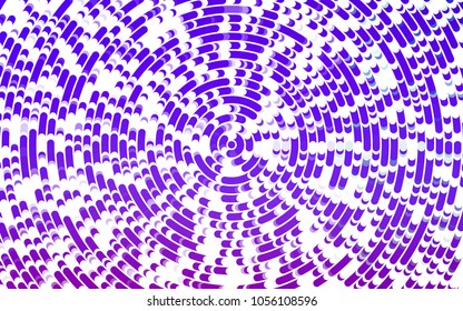 Light Purple vector background with bent lines. Colorful illustration in abstract marble style with gradient. Pattern for your business design.