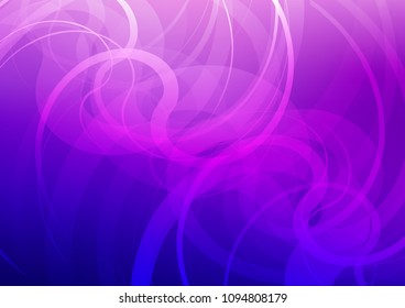Light Purple vector background with bent lines. Geometric illustration in marble style with gradient.  A completely new template for your business design.