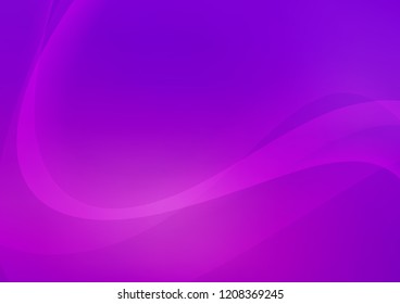Light Purple vector background with bent lines. Shining illustration, which consist of blurred lines, circles. New composition for your brand book.