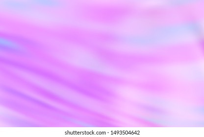 Light Purple vector background with bent lines. A completely new colorful illustration in simple style. Abstract style for your business design.