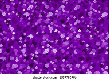 Light Purple vector background with bent ribbons. Colorful illustration in abstract marble style with gradient. A completely new marble design for your business.