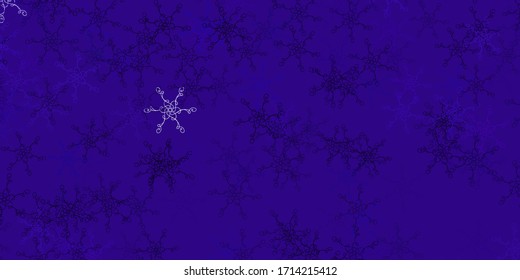 Light Purple vector background with bent lines. Colorful illustration with curved lines. Template for your UI design.