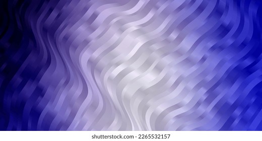 Light Purple vector background with bent lines. Colorful geometric sample with gradient curves.  Pattern for websites, landing pages.