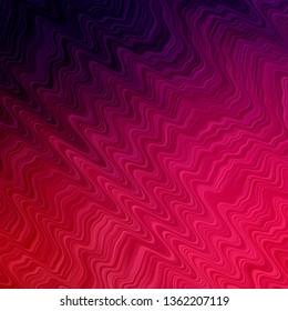 Light Purple vector background with bows. Colorful illustration in circular style with lines. Pattern for busines booklets, leaflets