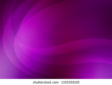 Light Purple vector background with bubble shapes. Creative illustration in halftone marble style with gradient. The elegant pattern for brand book.