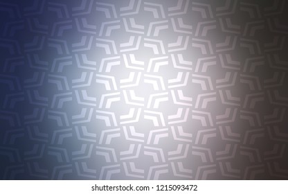 Light Purple vector background with bubble shapes. Shining crooked illustration in marble style. Pattern for your business design.