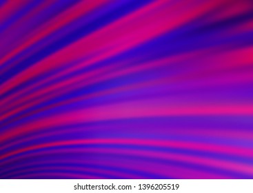 Light Purple vector background with bubble shapes. A sample with blurred bubble shapes. A completely new marble design for your business.