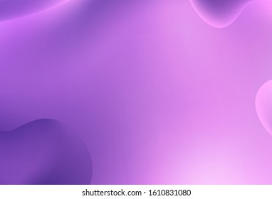 Light Purple vector background with bubble shapes. Shining illustration, which consist of blurred lines, circles. Pattern for your business design.