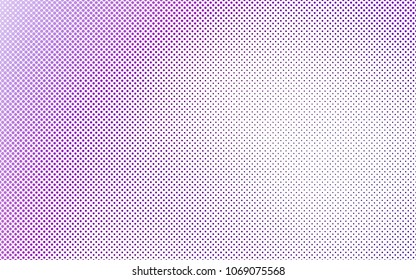 Light Purple vector  background with bubbles. Abstract illustration with colored bubbles in nature style. The pattern can be used for beautiful websites.