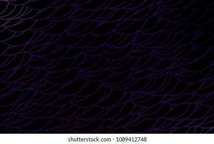 Light Purple vector  background with bubbles. Abstract illustration with colored bubbles in nature style. Pattern can be used as texture of water, rain drops.