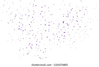 Light Purple vector  background with bubbles. Blurred decorative design in abstract style with bubbles. The pattern can be used for ads, leaflets of liquid.