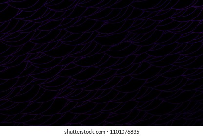 Light Purple vector  background with bubbles. Beautiful colored illustration with blurred circles in nature style. Pattern can be used as texture of water, rain drops.