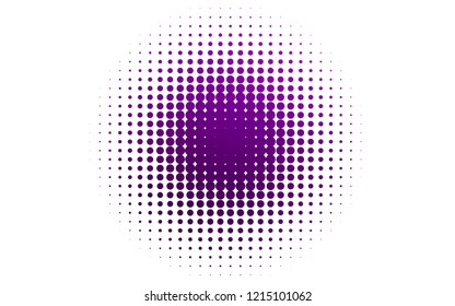 Light Purple vector background with bubbles. Beautiful colored illustration with blurred circles in nature style. Design for posters, banners.
