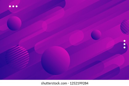 Light Purple vector background with bubbles. Blurred decorative design in abstract style with bubbles. Pattern can be used for futuristic ad, booklets.