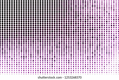 Light Purple vector background with bubbles. Modern abstract illustration with colorful water drops. Pattern for ads, booklets.