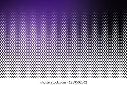 Light Purple vector background with bubbles. Blurred decorative design in abstract style with bubbles. Pattern for ads, leaflets.