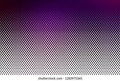 Light Purple vector background with bubbles. Illustration with set of shining colorful abstract circles. Pattern for ads, booklets.