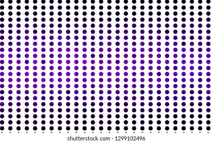 Light Purple vector background with bubbles. Blurred decorative design in abstract style with bubbles. Design for posters, banners.