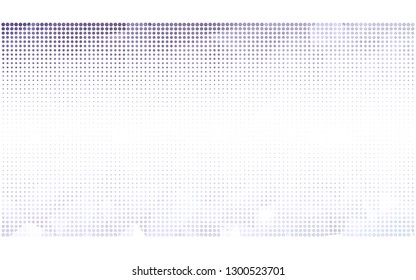 Light Purple vector  background with bubbles. Glitter abstract illustration with blurred drops of rain. Design for your business advert.