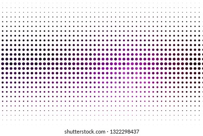 Light Purple vector background with bubbles. Modern abstract illustration with colorful water drops. Pattern for ads, leaflets.