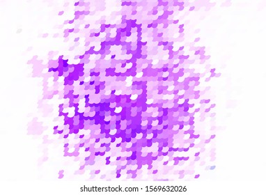 Light Purple vector background with bubbles. Glitter abstract illustration with blurred drops of rain. Design for poster, banner of websites.