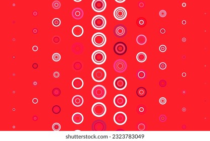 Light Purple vector background with bubbles. Blurred decorative design in abstract style with bubbles. Pattern for ads, leaflets.