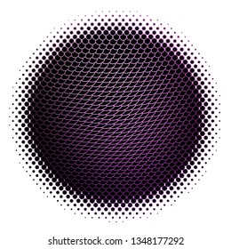 Light Purple vector background with circles. Glitter abstract illustration with colorful drops. New template for your brand book.