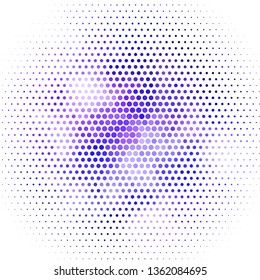 Light Purple vector background with circles. Glitter abstract illustration with colorful drops. Pattern for booklets, leaflets.