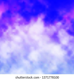 Light Purple vector background with circles. Modern abstract illustration with colorful circle shapes. Design for your commercials.