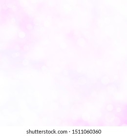 Light Purple vector background with circles. Glitter abstract illustration with colorful drops. Design for posters, banners.