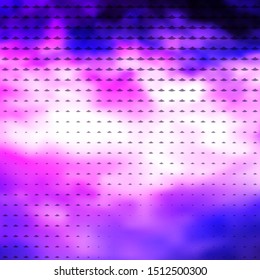 Light Purple vector background with circles. Abstract decorative design in gradient style with bubbles. Pattern for booklets, leaflets.