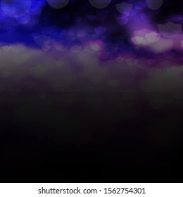 Light Purple vector background with circles. Glitter abstract illustration with colorful drops. Pattern for wallpapers, curtains.
