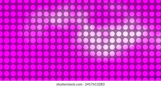 Light Purple vector background with circles. Modern abstract illustration with colorful circle shapes. Design for your commercials.