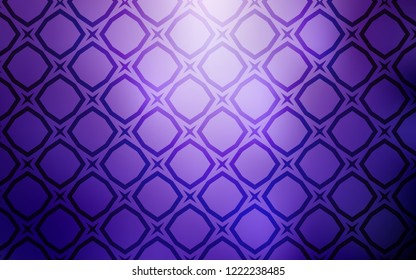 Light Purple vector background with colored stars. Shining colored illustration with stars. Pattern for websites, landing pages.