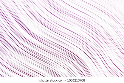 Light Purple vector background with curved circles. A vague circumflex abstract illustration with gradient. Marble design for your web site.