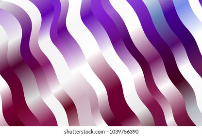 Light Purple vector background with curved circles. Creative geometric illustration in marble style with gradient. The elegant pattern for brand book.