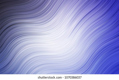 Light Purple vector background with curved circles. An elegant bright illustration with gradient. Marble design for your web site.