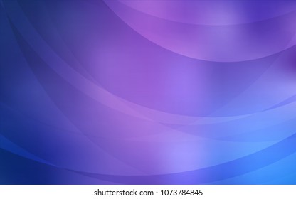 Light Purple vector background with curved circles. Creative geometric illustration in marble style with gradient. A new texture for your  ad, booklets, leaflets.
