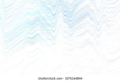 Light Purple vector background with curved circles. Shining crooked illustration in marble style. Marble design for your web site.