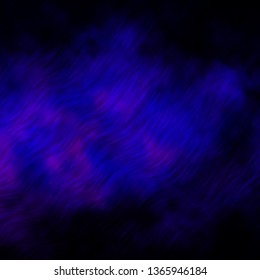 Light Purple vector background with curved lines. Abstract illustration with bandy gradient lines. Pattern for websites, landing pages.