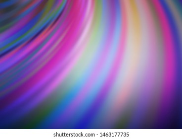 Light Purple vector background with curved circles. Creative geometric illustration in marble style with gradient. A new texture for your  ad, booklets, leaflets.