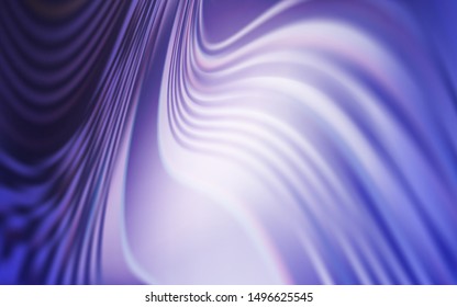Light Purple vector background with curved lines. A completely new colorful illustration in simple style. Pattern for your business design.