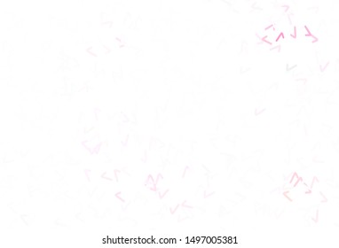 Light Purple vector background with curved lines. Brand new colorful illustration in simple style. A completely new template for your design.