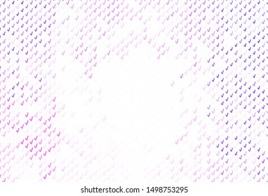 Light Purple vector background with curved lines. An elegant bright illustration with gradient. Abstract design for your web site.