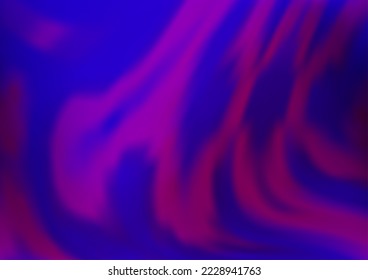 Light Purple vector background with curved circles. Shining crooked illustration in marble style. The best blurred design for your business.
