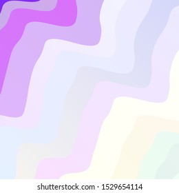 Light Purple vector background with curves. Abstract gradient illustration with wry lines. Design for your business promotion.