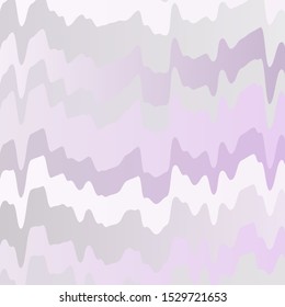 Light Purple vector background with curves. Abstract illustration with gradient bows. Template for your UI design.