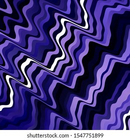 Light Purple vector background with curves. Colorful illustration, which consists of curves. Smart design for your promotions.