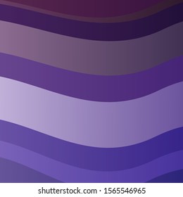 Light Purple vector background with curves. Bright illustration with gradient circular arcs. Pattern for ads, commercials.